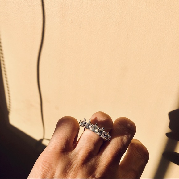 21 K Yellow & white Gold ring - Picture 4 of 7